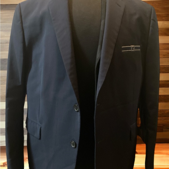 Fendi Roma Men's Blazer Blue Formal Jacket Size 42-44Alt.Giacca Collection - Picture 6 of 11